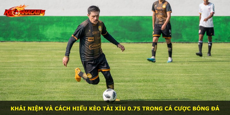 Khái niệm và cách hiểu kèo Tài Xỉu 0.75 trong cá cược bóng đá